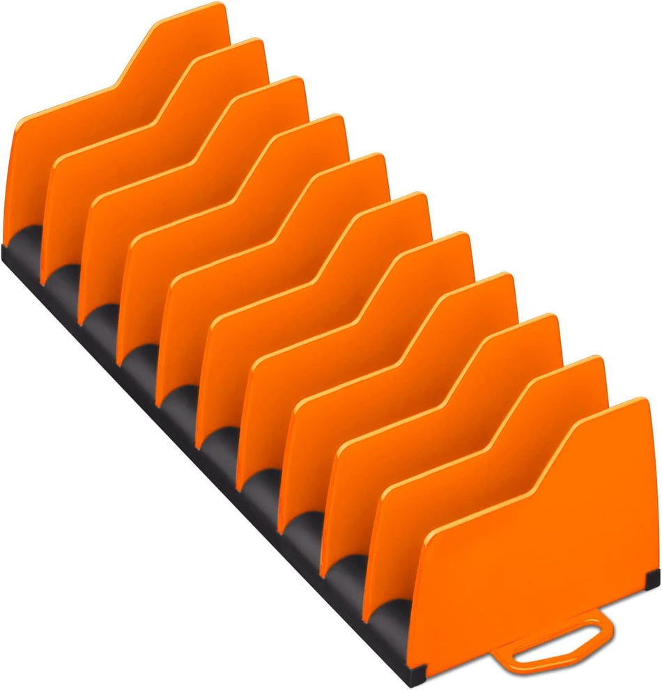 Ernst Manufacturing 5502 Plier Pro Premium No-Slip Plier Holder Rack in Vibrant Orange u2013 Tool Organizer for Pliers