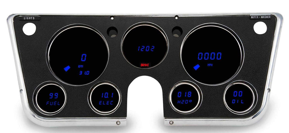 Intellitronx LED Digital Gauge Panel 1967-1972 Chevy Truck