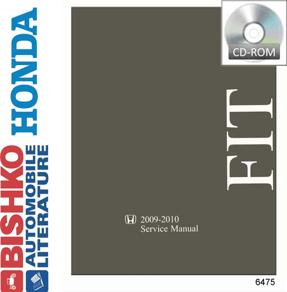 bishko automotive literature - Shop Service Repair Manual CD Engine Drivetrain Wiring OEM for The 2009 2010 Honda Fit
