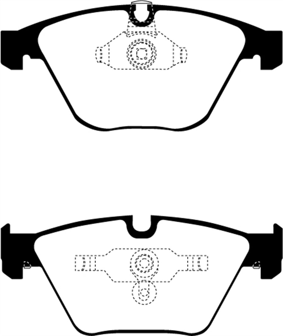 EBC Brakes UD918 Ultimax OEM Replacement Brake Pad