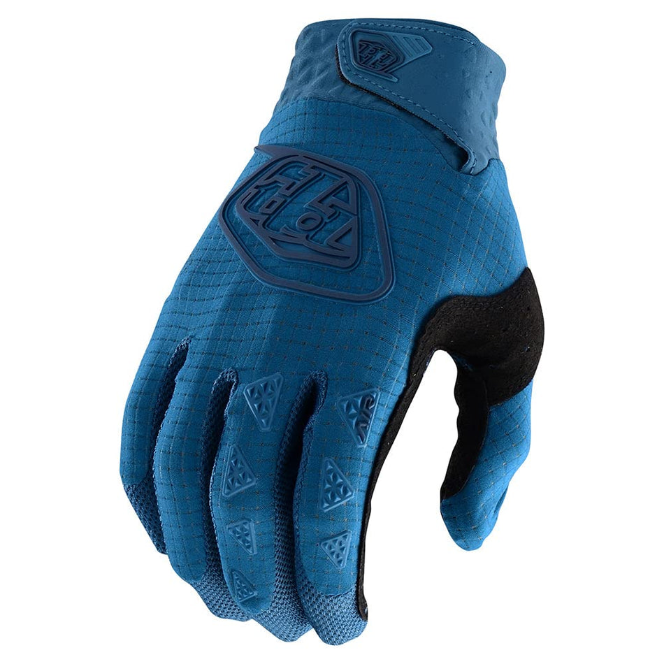 Troy Lee Designs Motocross Motorcycle Dirt Bike Racing Mountain Bicycle Riding Gloves, Air Glove (Slate Blue, XX-Large)