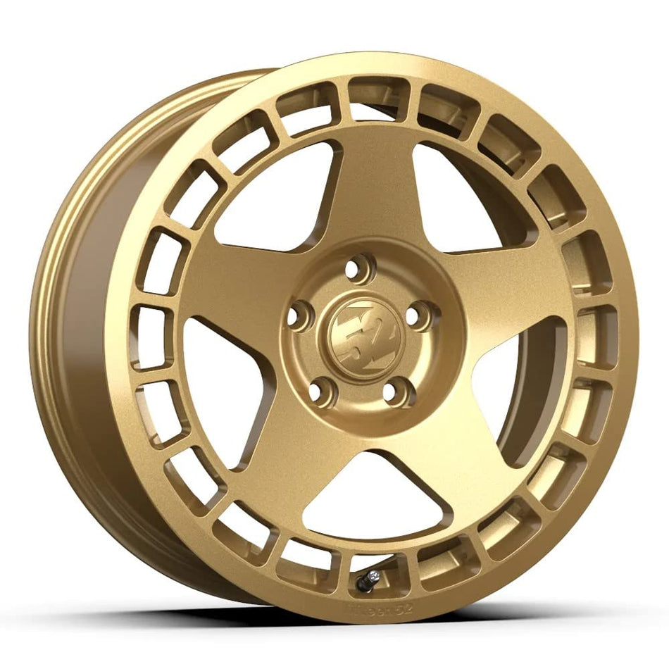 fifteen52 - Turbomac 18x8.5 5x114.3 30mm ET 73.1mm Center Bore Gloss Gold Wheel (TURGG-88554+30)