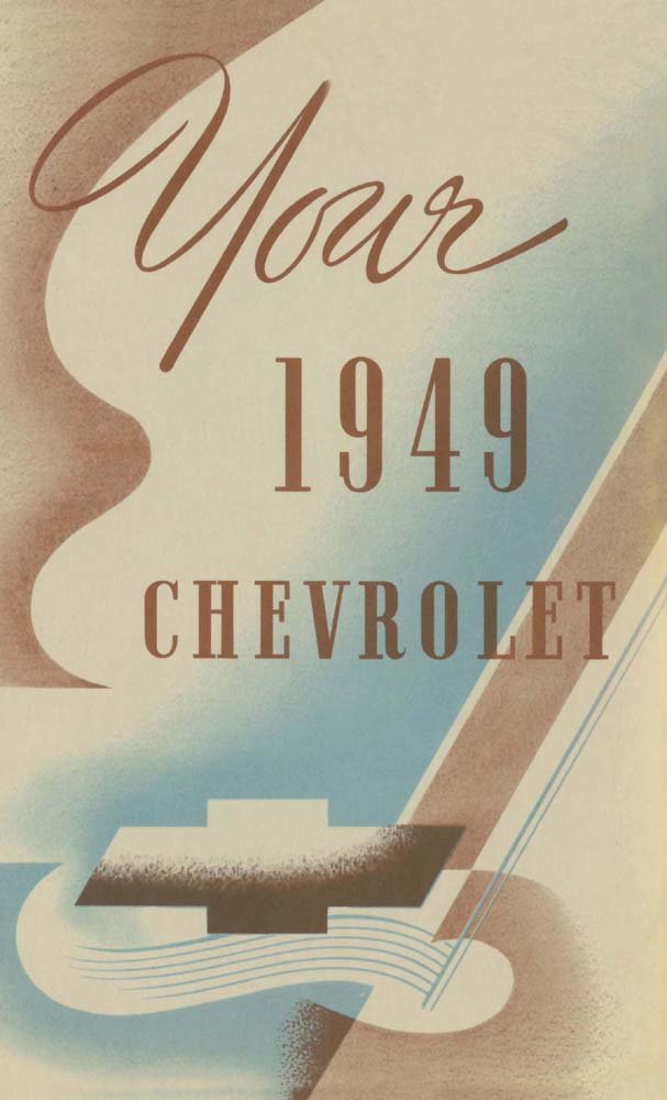 bishko automotive literature 1949 Chevrolet Owners Manual User Guide Reference Operator Book Fuses Fluids