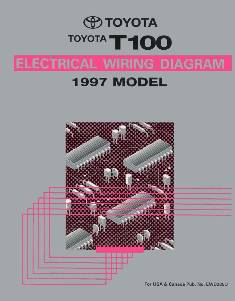 bishko automotive literature Wiring Diagrams Schematics Layout for The 1997 Toyota T100