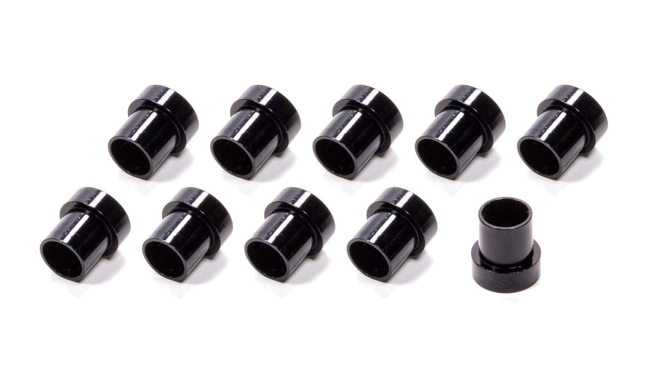 FRAGOLA 481906-BL-10Black 6 an, 3/8 Fitting, Tube Sleeve, Black