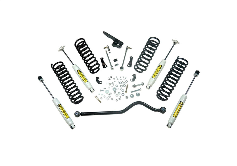 RealTruck SUPERLIFT SUSPENSION 4" Lift Kit for Jeep Wrangler JK | Complete Lift Kit with Front & Rear Shadow Series Shocks and Control Arms | K997 | Fits 2007-2018 Jeep Wrangler JKU 4-Door
