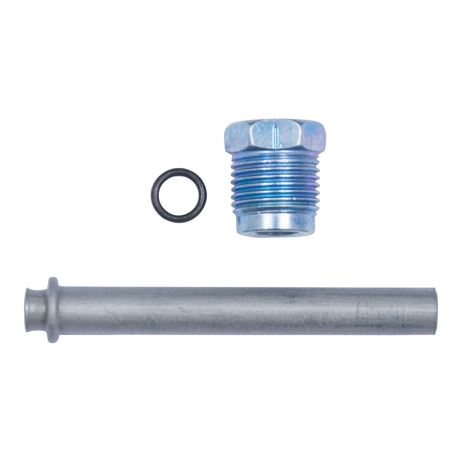 Edelmann 24004 Power Steering Line End Fitting Assembly - Straight