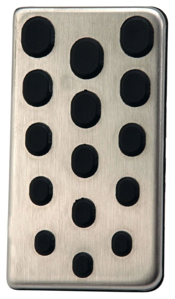 Ford Racing M2301C Aluminum Urethane Pedal Cover
