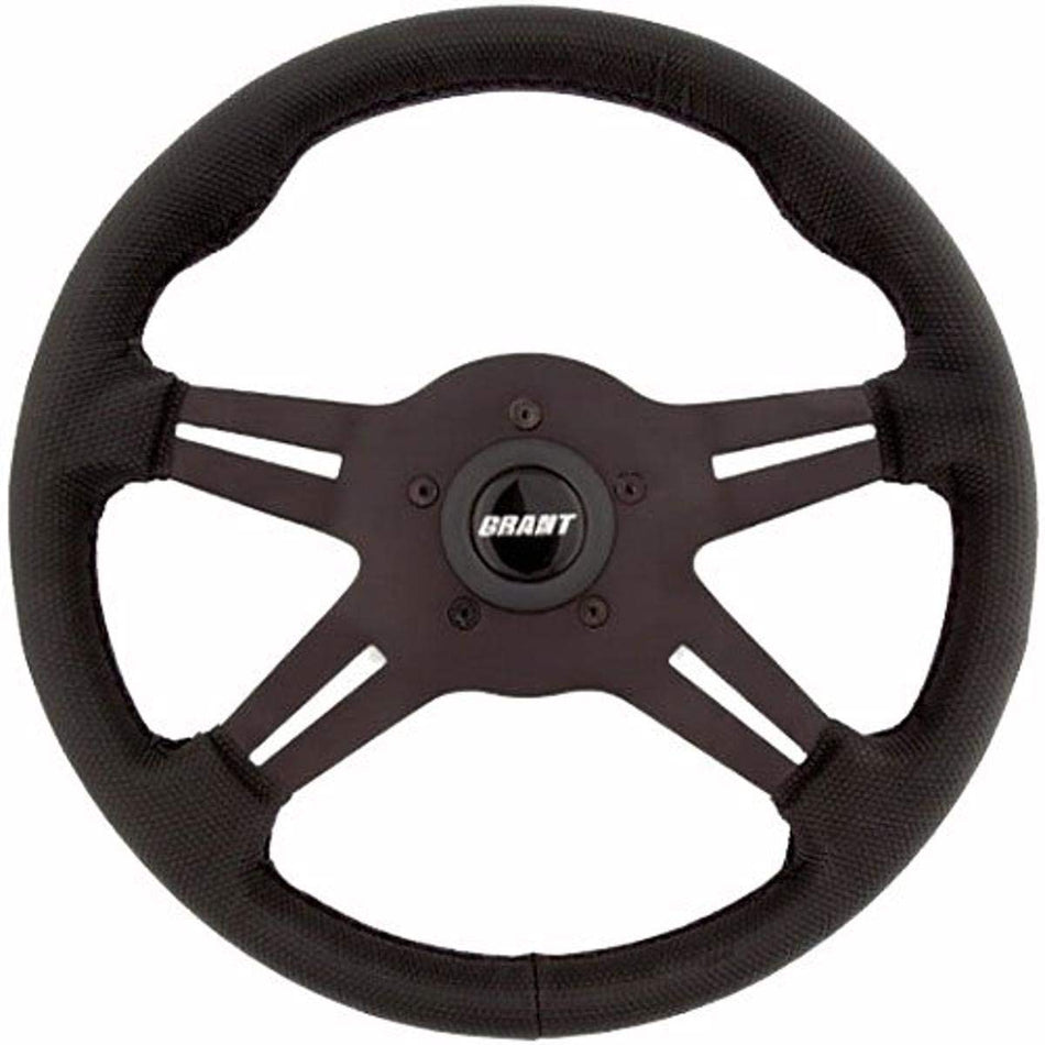 Grant 8510 Gripper Series Steering Wheel, Black