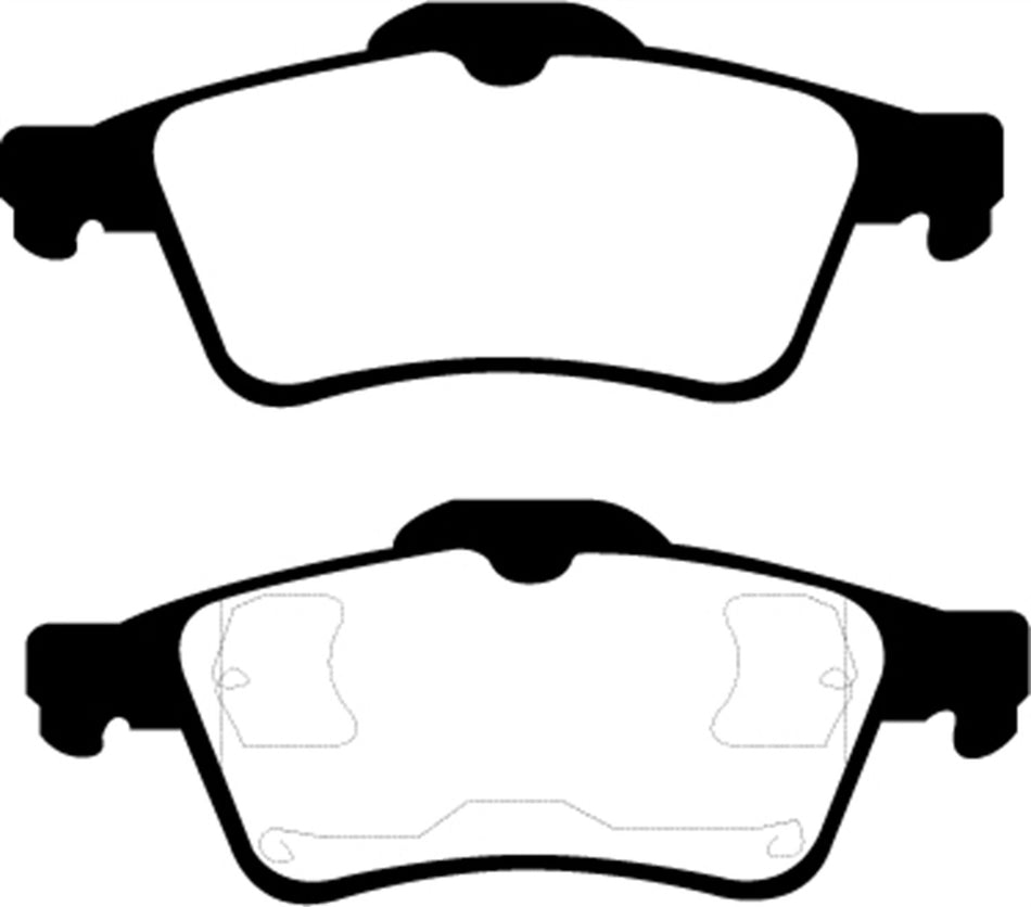 EBC Brakes UD973 Ultimax OEM Replacement Brake Pad