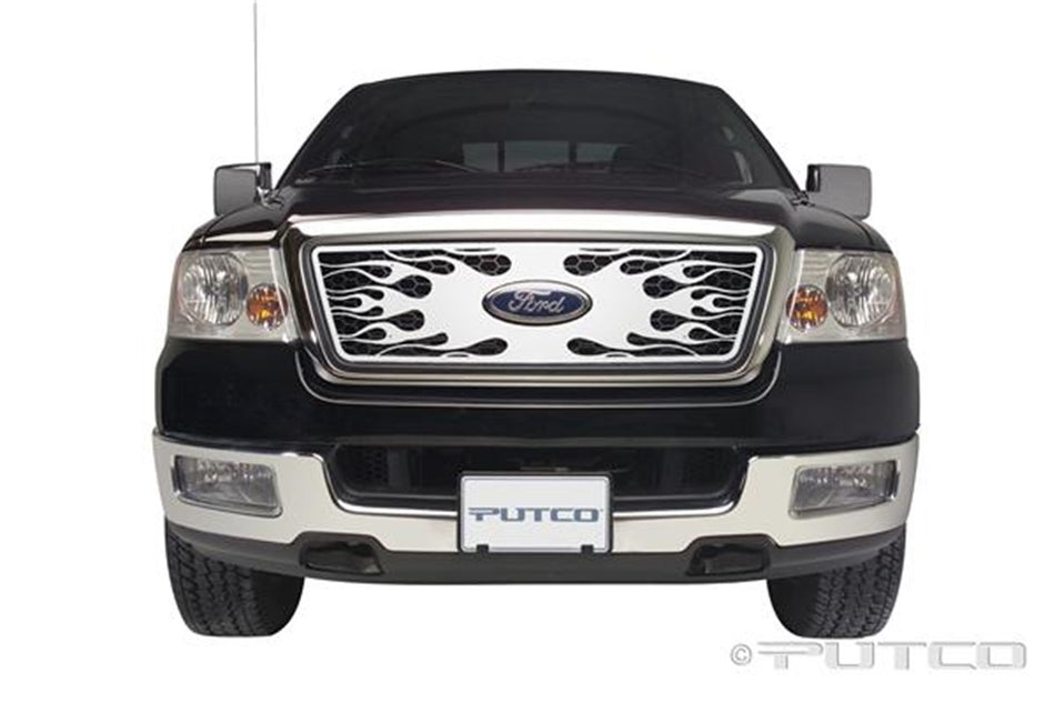 Putco 89142 2004-2008 Ford F-150 (Honeycomb Grille) w/logo cutout