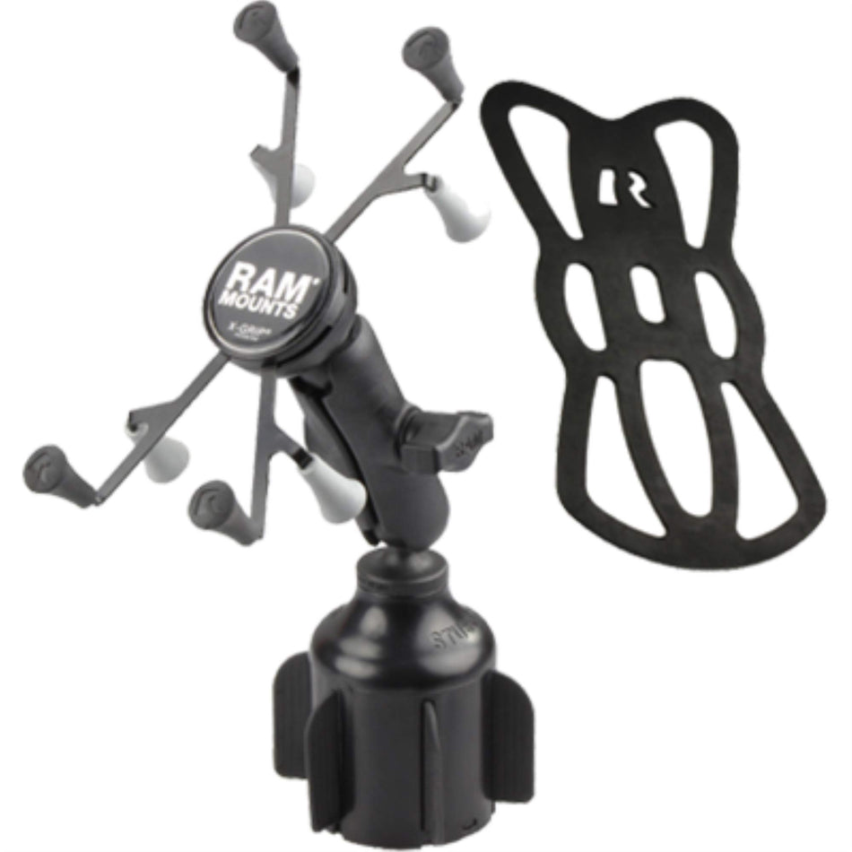 RAM Mount Stubby Drink Cup Base with X-Grip - Black