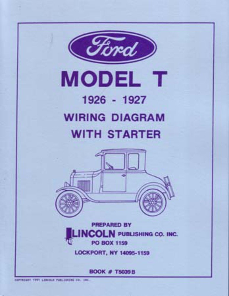 bishko automotive literature - Wiring Diagrams Schematics Factory OEM Specifications for The 1926 1927 Ford Model T