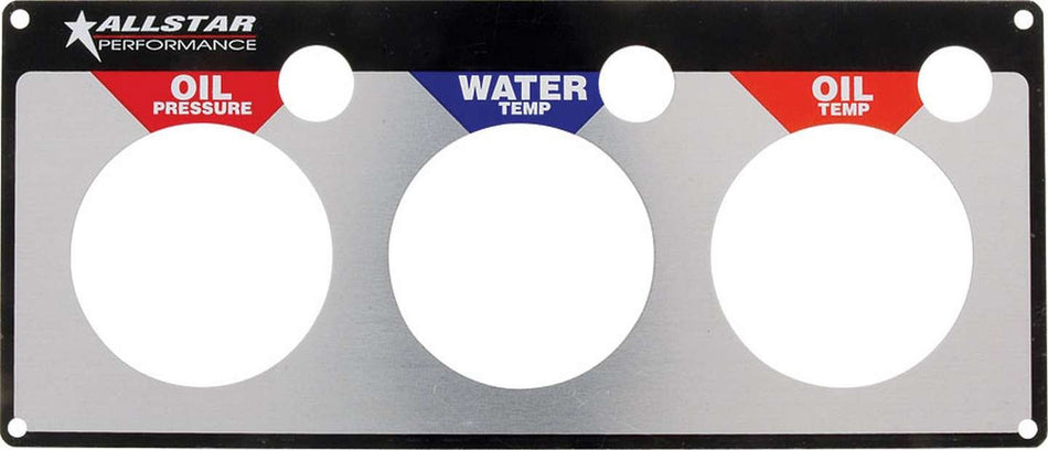 Allstar Performance ALL80126 Gauge Panel Faceplate