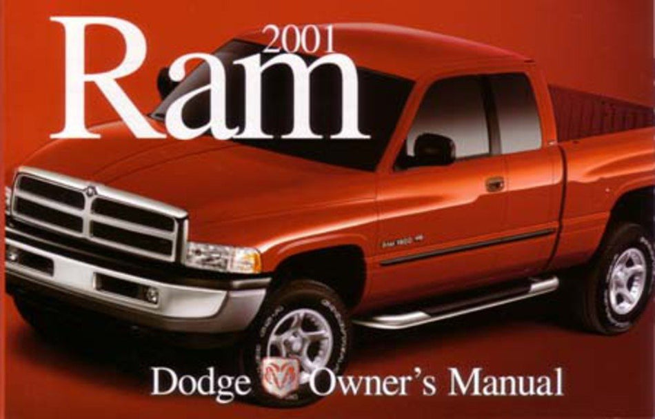 bishko automotive literature 2001 Dodge Ram Truck Owners Manual User Guide Reference Operator Book Fuses
