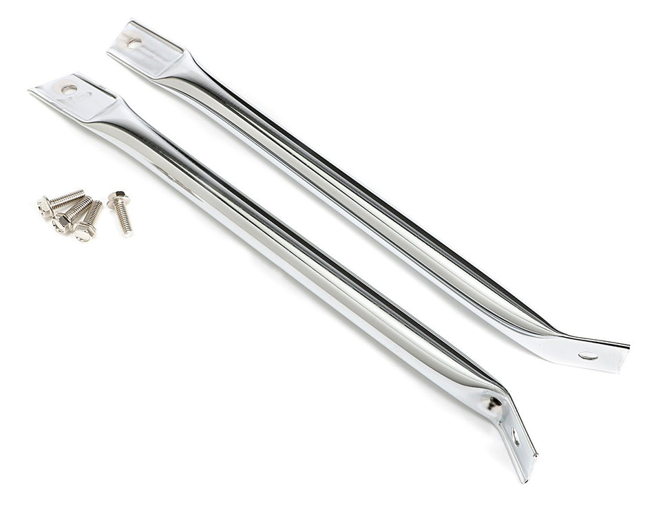 Trans-Dapt Performance Trans-Dapt 9176 Chrome Radiator Support Bars - Set of 2