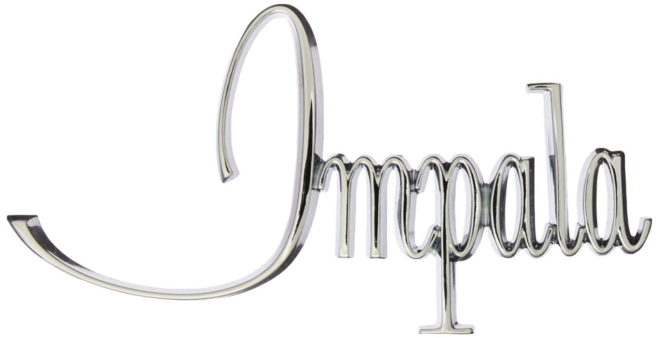 Trim Parts 2715 Front Fender Emblem (1968 Impala u201cImpalau201d)