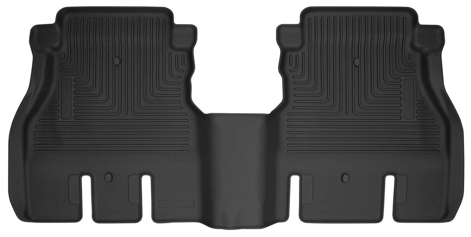 Husky Liners u2014 X-ACT Contour | Fits 2018 - 2024 Jeep Wrangler JL, 4 Door Limited, 2nd Row - Black, 1 pc. | 54631