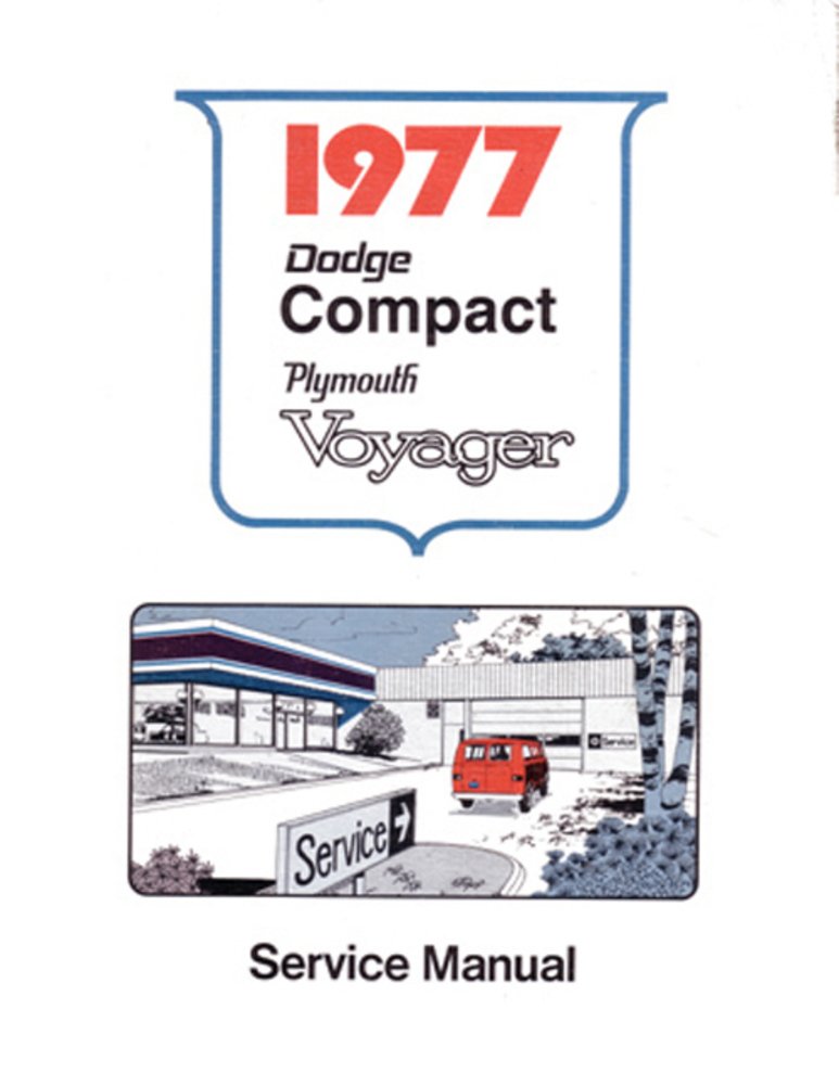 bishko automotive literature 1977 Dodge Van Plymouth Voyager Shop Service Repair Manual Engine Drivetrain OEM