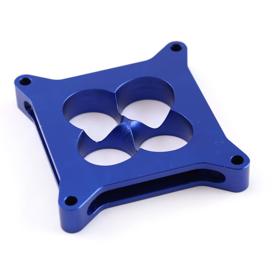 PCE PCE120.1014 - Aluminum 4150 CNC Machined Square Bore 4 Port Carburetor Spacer