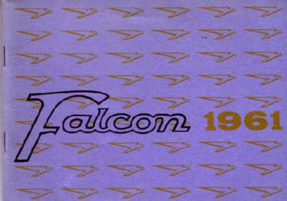 bishko automotive literature 1961 Ford Falcon Owners Manual User Guide Reference Operator Book Fuses Fluids