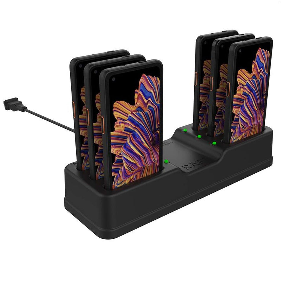 RAM������ 6-Port Charging Dock for Samsung XCover Pro