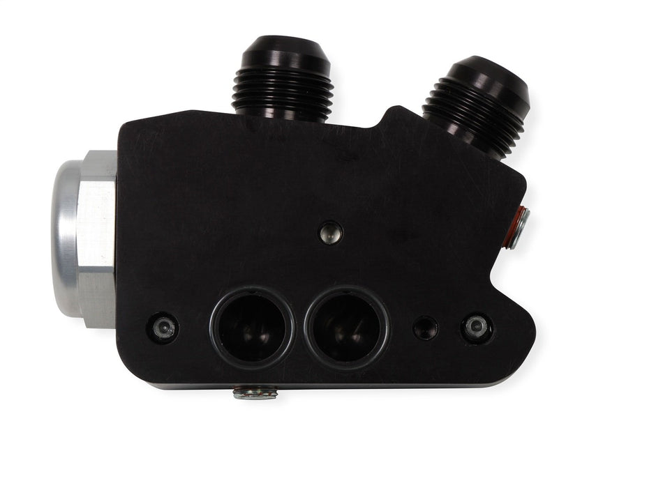 Earl's Gm Lt Engine Side Mount Oil Cooler Adapter 180 Thermostat
