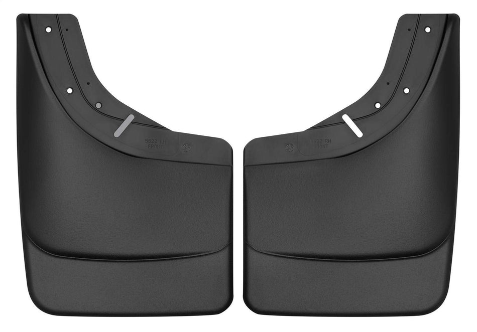 Husky Liners - Front & Rear Mud Guards | 1988 - 1999 Chevrolet C1500/K1500, 1988 - 2000 Chevrolet C2500/K2500 2 Pcs, Front & Rear Set - Black, 4 Pc | 56221