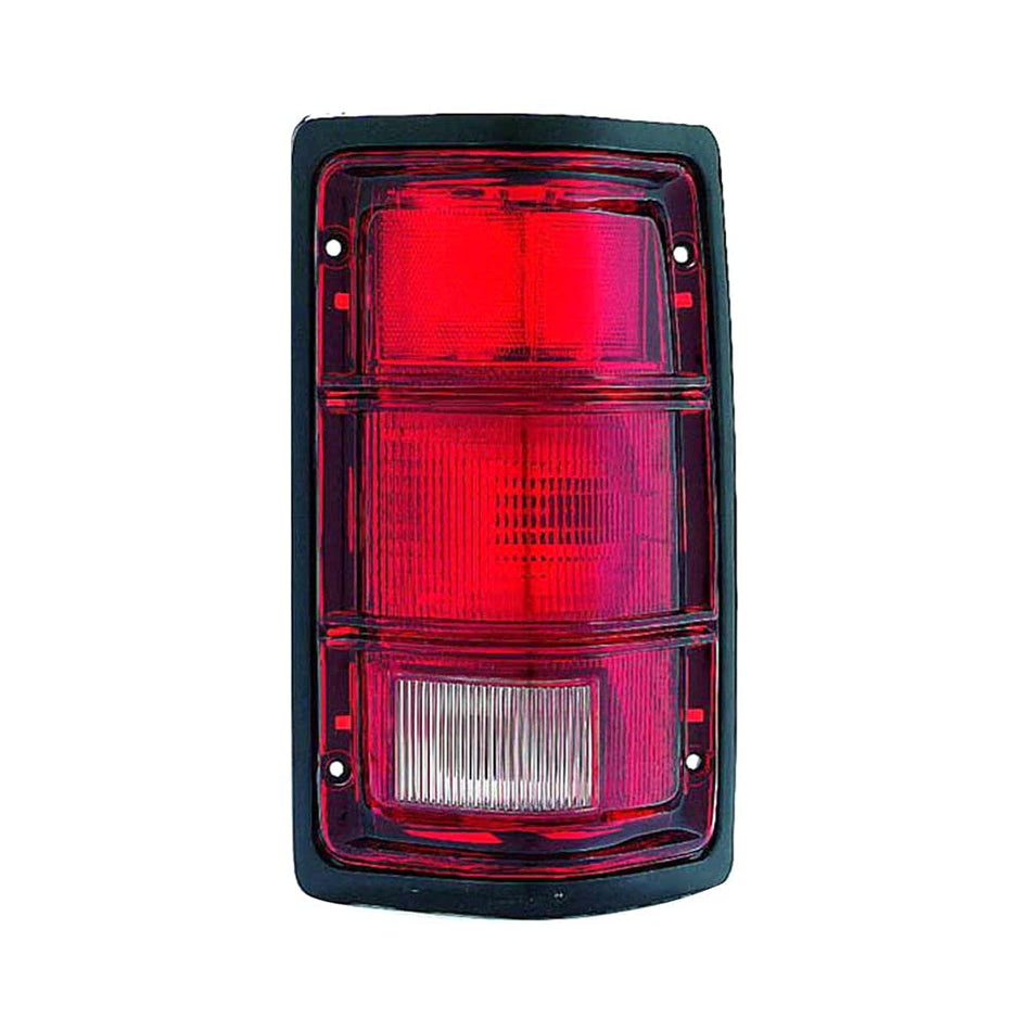 GetAllParts New Driver Side Left Black Tail Lamp Lens and Housing 55076439-V