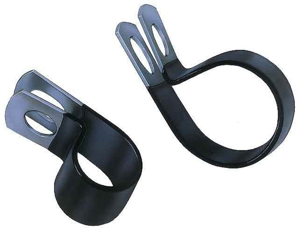 Aeroquip FBM3482 Support Clamp 0.44 in. I.D. Steel Vinyl-Coated Bulk Packaged Support Clamp