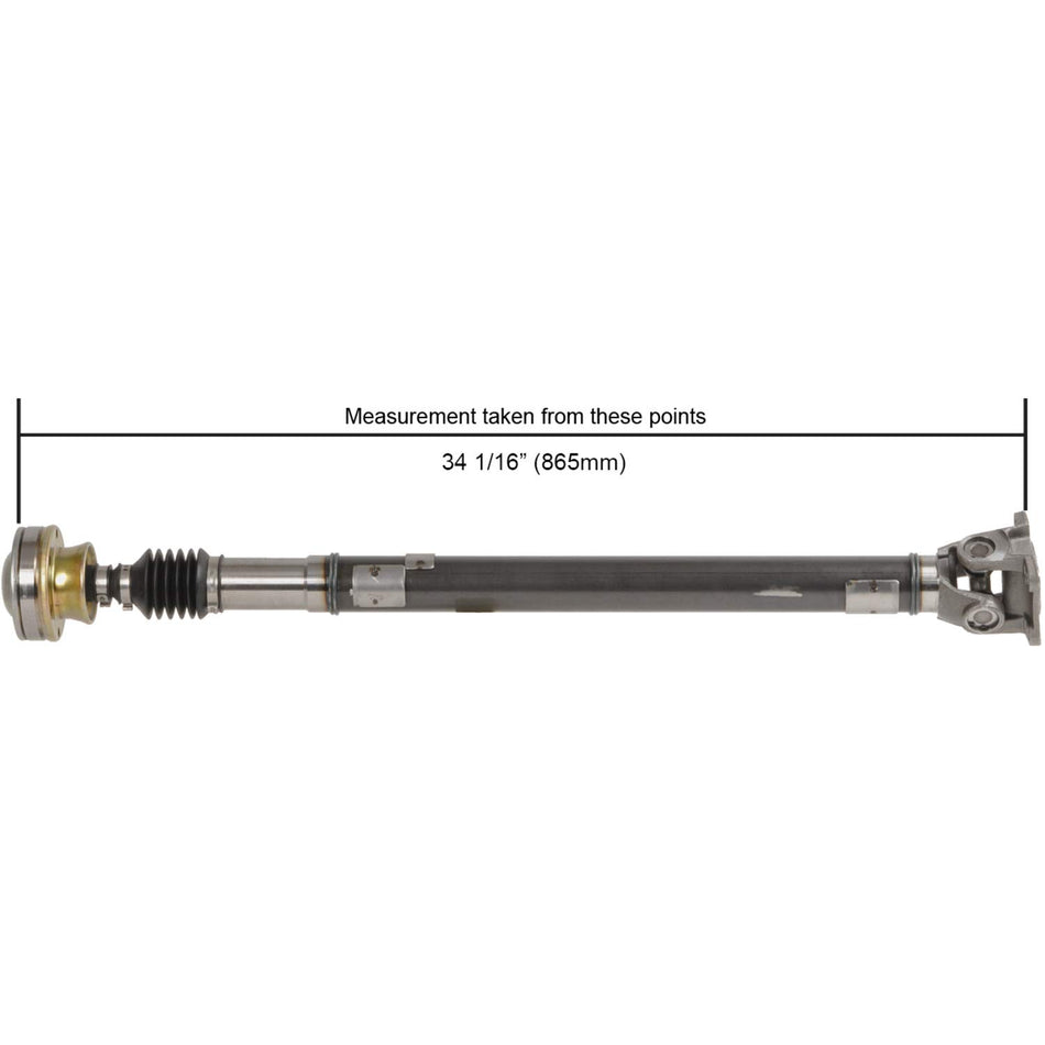 Cardone 65-3004 Remanufactured Driveshaft Prop Shaft