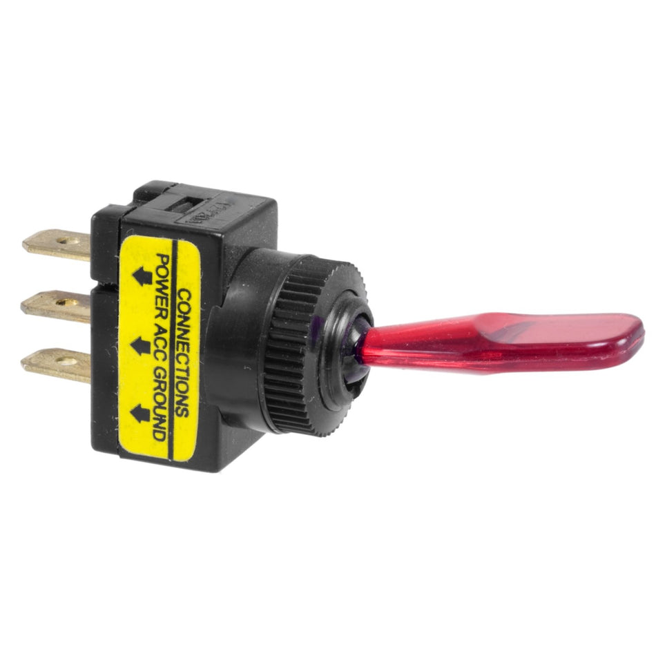 ACDelco Professional U1938 Red Illuminated Three Position Toggle Switch