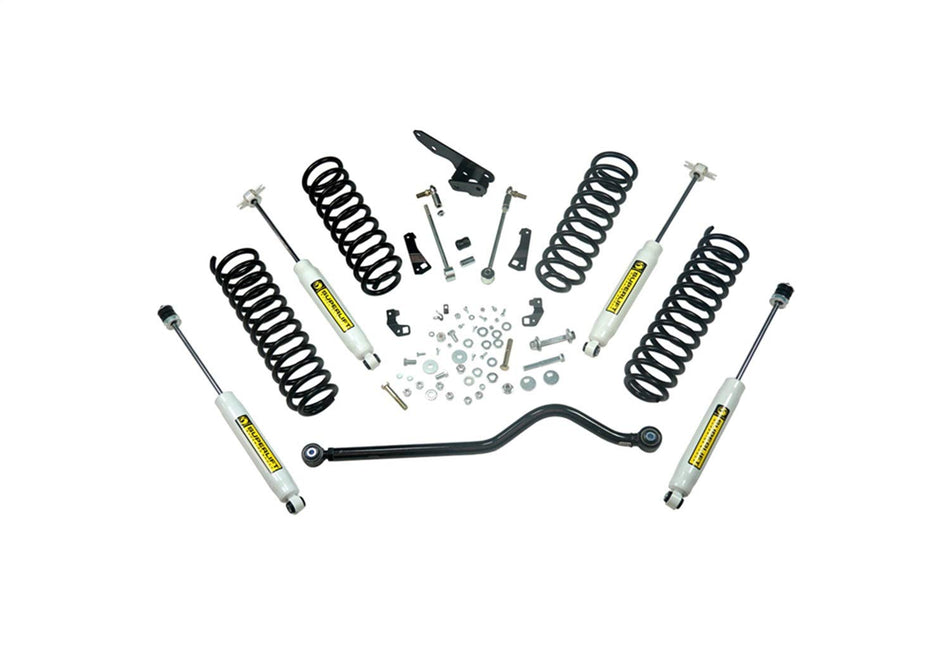 RealTruck SUPERLIFT SUSPENSION 4" Lift Kit for Jeep Wrangler JK | Complete Lift Kit with Front & Rear Shadow Series Shocks and Control Arms | K996 | Fits 2007-2018 Jeep Wrangler JK 2 Door