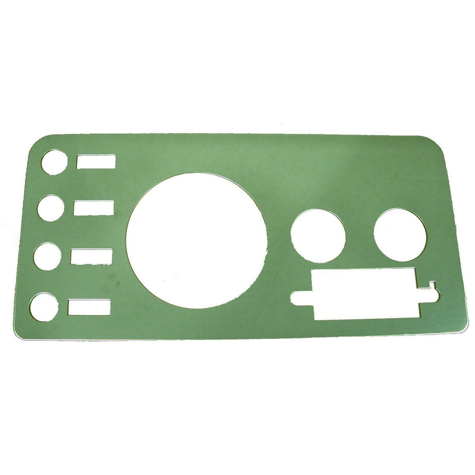 Rugged Ridge | Gauge Cover, Stainless Steel | 11124.01 | Fits 1976-1986 Jeep CJ