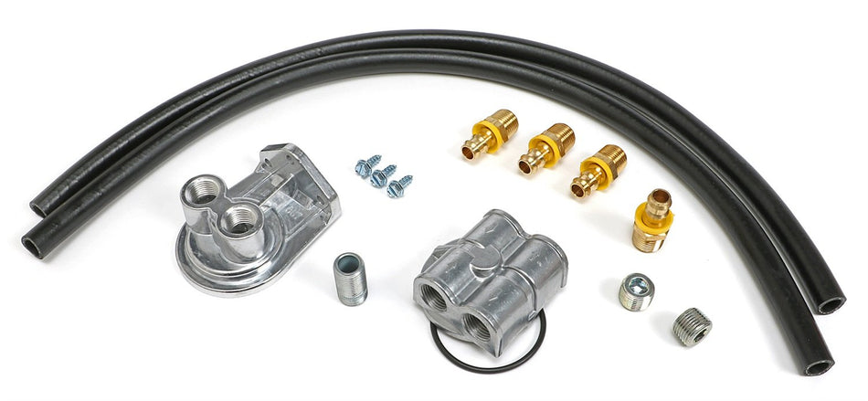 TRANS-DAPT PERFORMANCE - OIL FILTER RELOCATION KIT 90 DEGREE (1650)