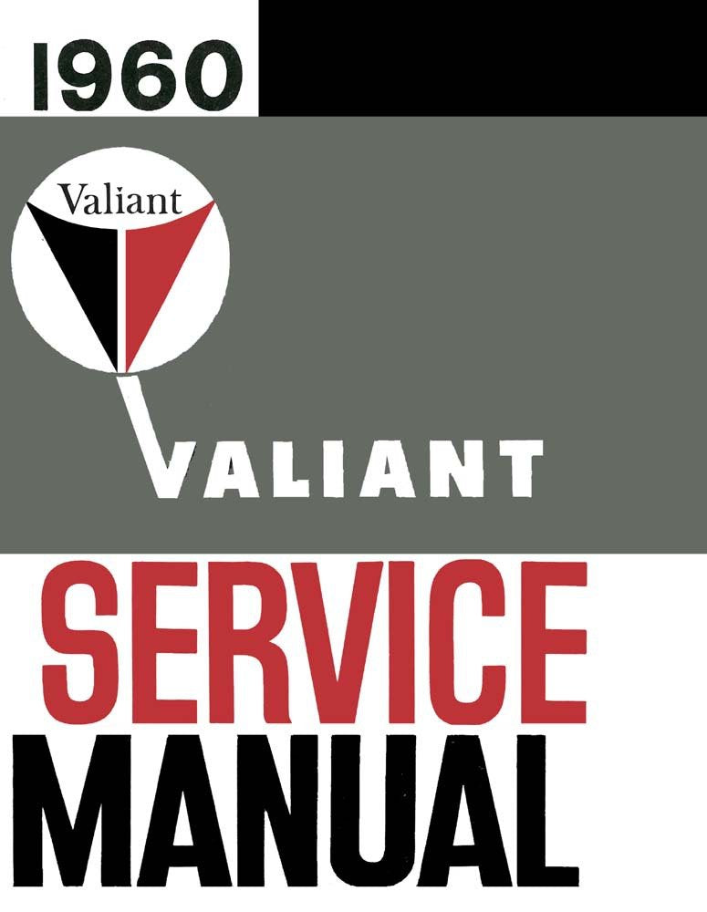 bishko automotive literature 1960 Plymouth Valiant Shop Service Repair Manual Book Engine Drivetrain Wiring