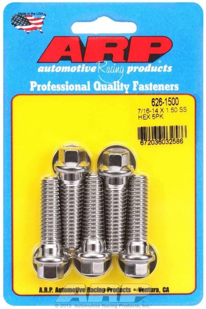 ARP (626-1500) Hex Bolt, Stainless Steel