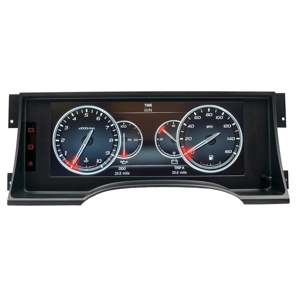 Auto Meter 7006 Invision Direct Fit Digital Dash LCD 95-98 Chevy Truck, Black