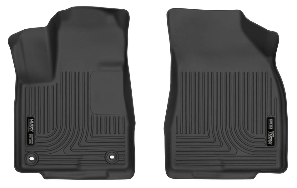 Husky Liners u2014 X-act Contour | Fits 2014 - 2019 Toyota Highlander, Front Row - Black, 2 pcs. | 52311