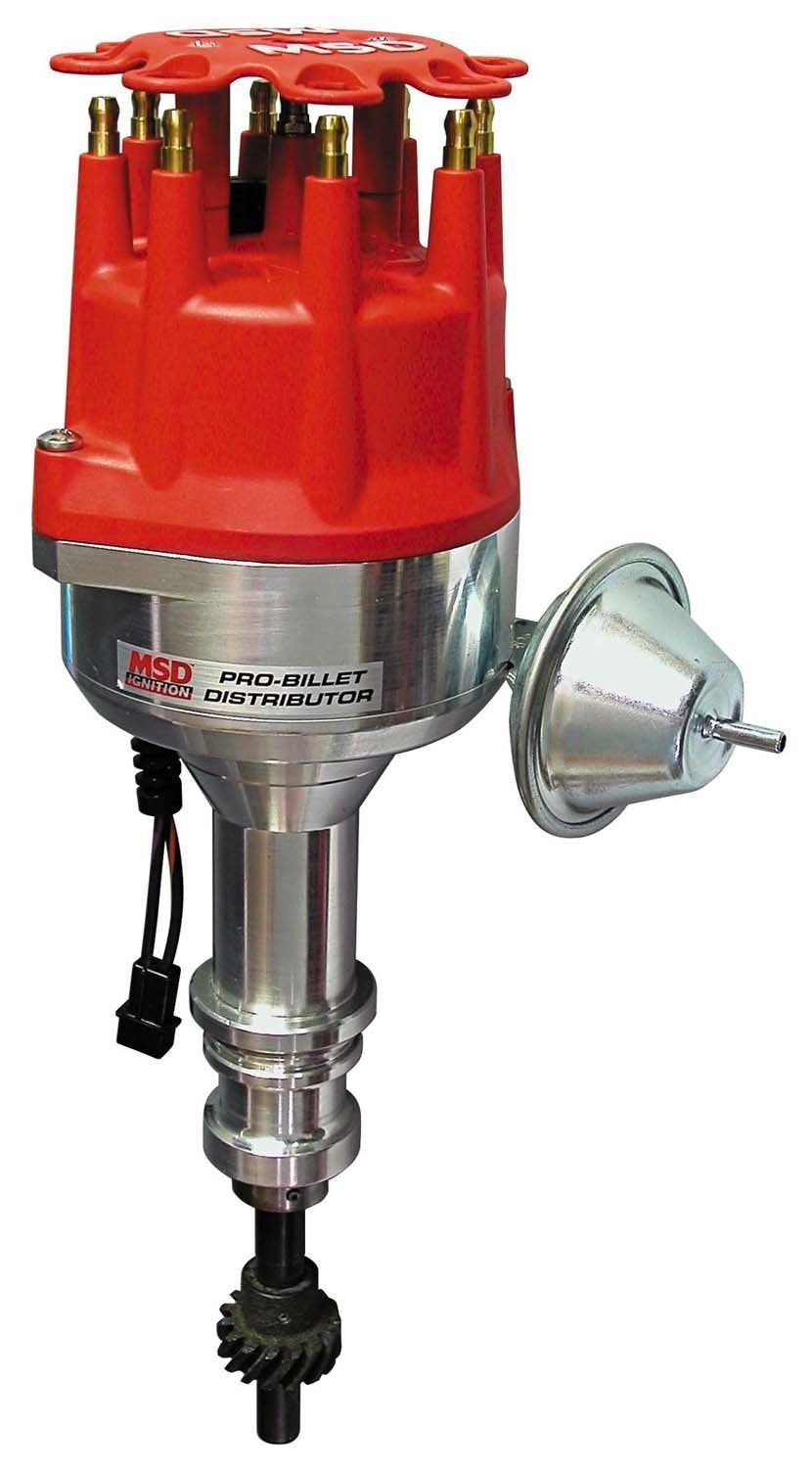 MSD 84781 Street Steel Gear Pro-Billet Distributor