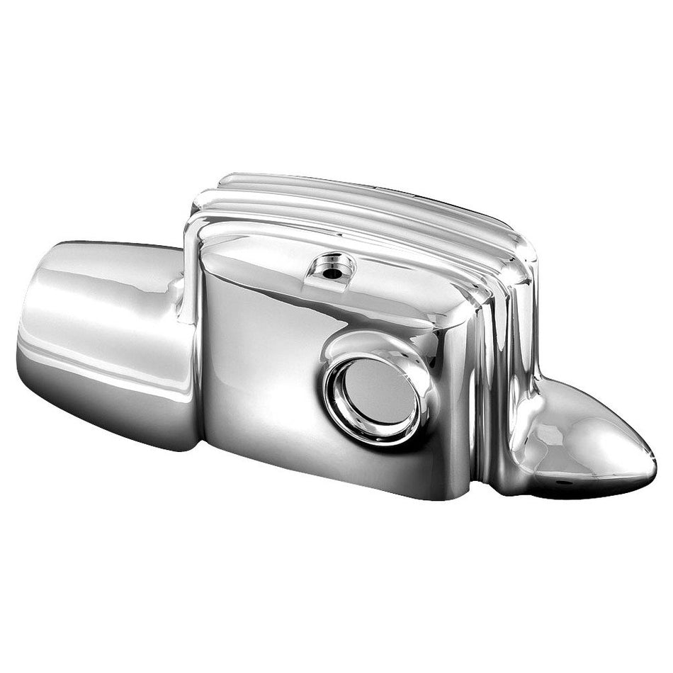 Kuryakyn 8653 Motorcycle Accent Accessory: Rear Master Cylinder Cover for 2008-19 Harley-Davidson Motorcycles, Chrome