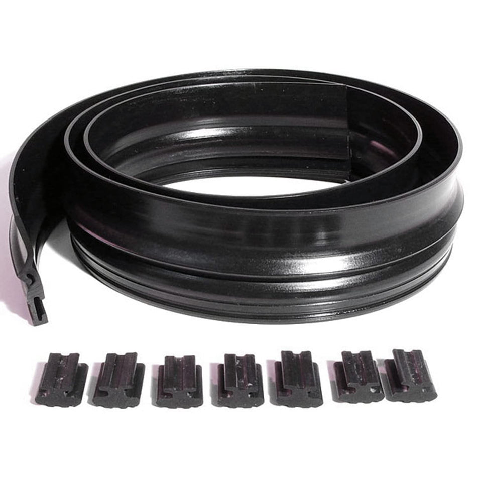 Metro Moulded Parts CS 2-C Cowl to Hood Seal Includes Seven Bumpers 44-1/2 Long Compatible with/Replacement for Cadillac DeVille 1961-1964, Eldorado 1961-1964, Series 60 Fleetwood 1961-1964