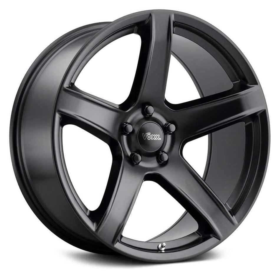 Voxx Replica HELLCAT 2 Custom Wheel - 20x10.5, 25 Offset, 5x114.3 Bolt Pattern, 71.6mm Hub - Matte Black Rim