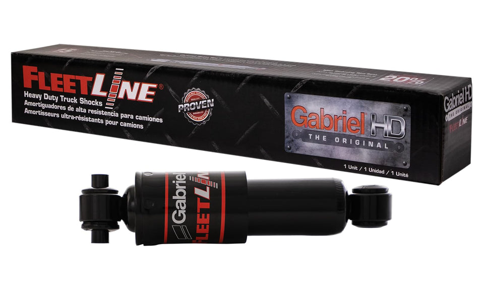Gabriel 83038 Front/Rear Cab Fleetline Heavy Duty Shock Absorber- Fits Freightliner 2000-22:Cascadia,Columbia,Coronado,M2112,122 SD, Replaces OE:18-41762-000,18-41762-002,18-60764-000,18-60765-000