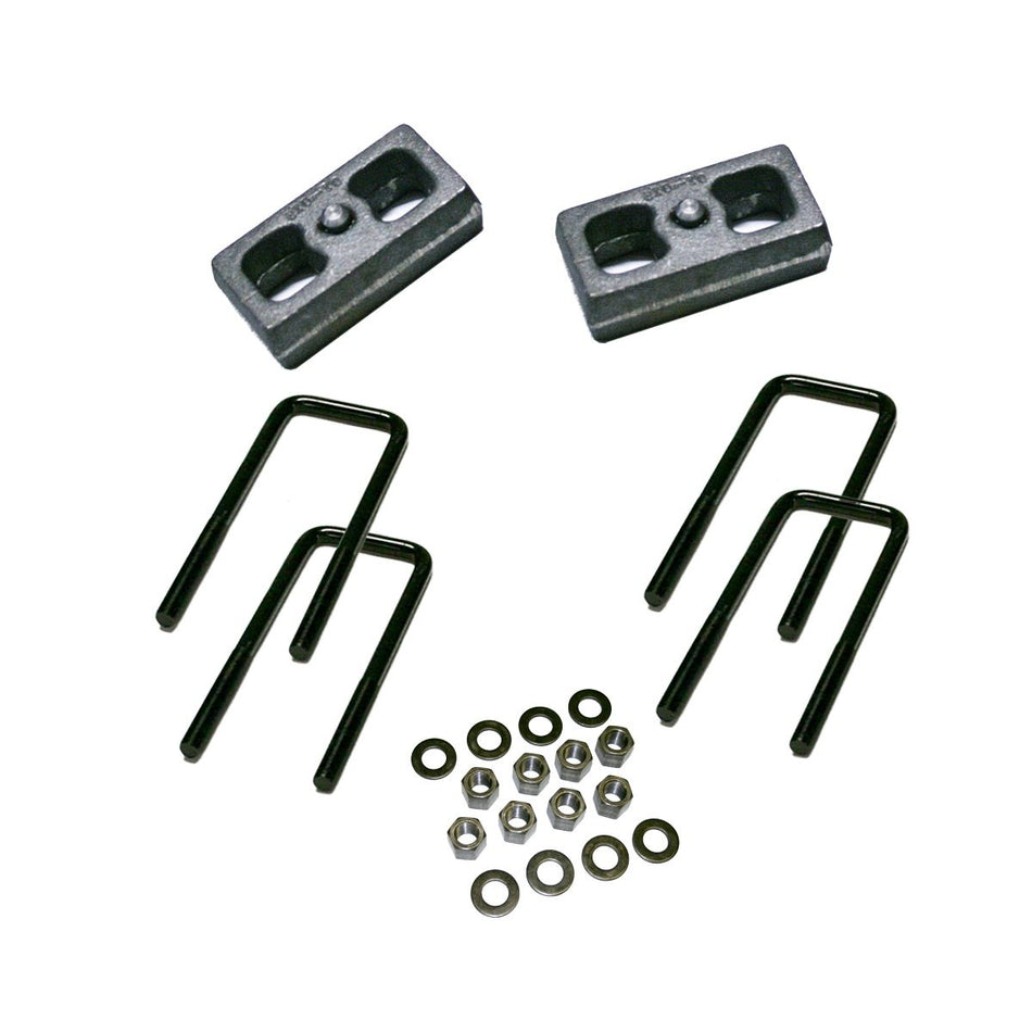 RealTruck Superlift 2" Block Kit for Dodge 1/2 Ton Pickup | Rear Lift Blocks, U-Bolts, & Hardware | 4027 | Fits 1969-2001 Dodge 1/2 Ton Pickups 4WD