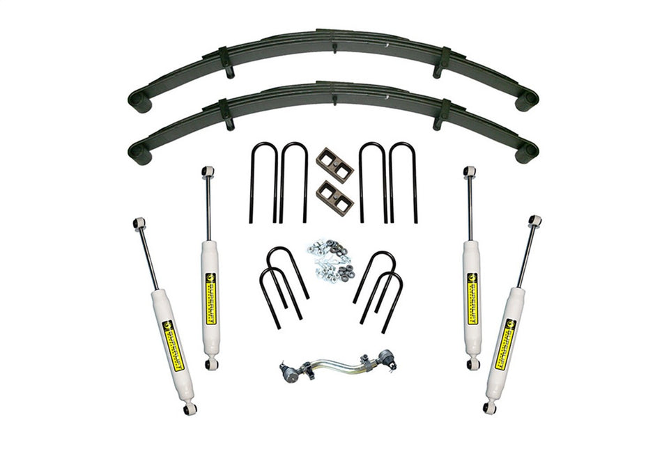 RealTruck SUPERLIFT SUSPENSION 5.5" Lift Kit for Chevrolet/GMC | Complete Lift Kit with Front & Rear Shadow Series Shocks | K462 | Fits 1973-1987 Chevrolet / GM 1 Ton Trucks with Small Block Engine