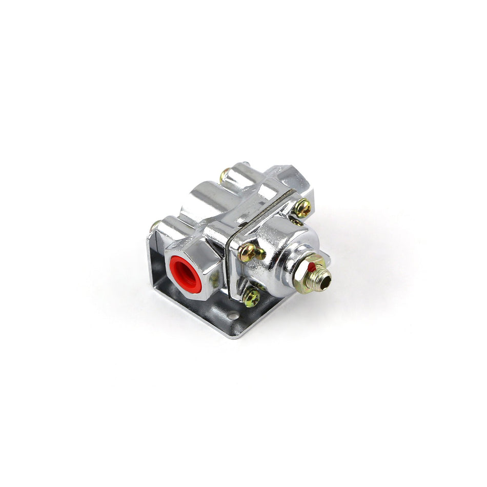 Speedmaster PCE139.1002 4-9 psi Adjustable Universal Deadhead Fuel Pressure Regulator Polished