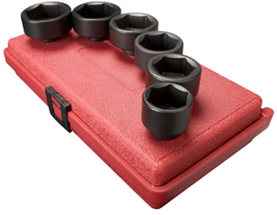 Sunex 3671 3/8-Inch Drive Oil and Fuel Filter Socket Set, 6-Piece