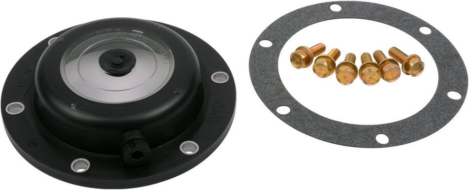 SKF Oil Fill 4 Bolt Hubcap, 6.25" Outer Diameter Bearing Cap Seal 1691 for Ford Freightliner