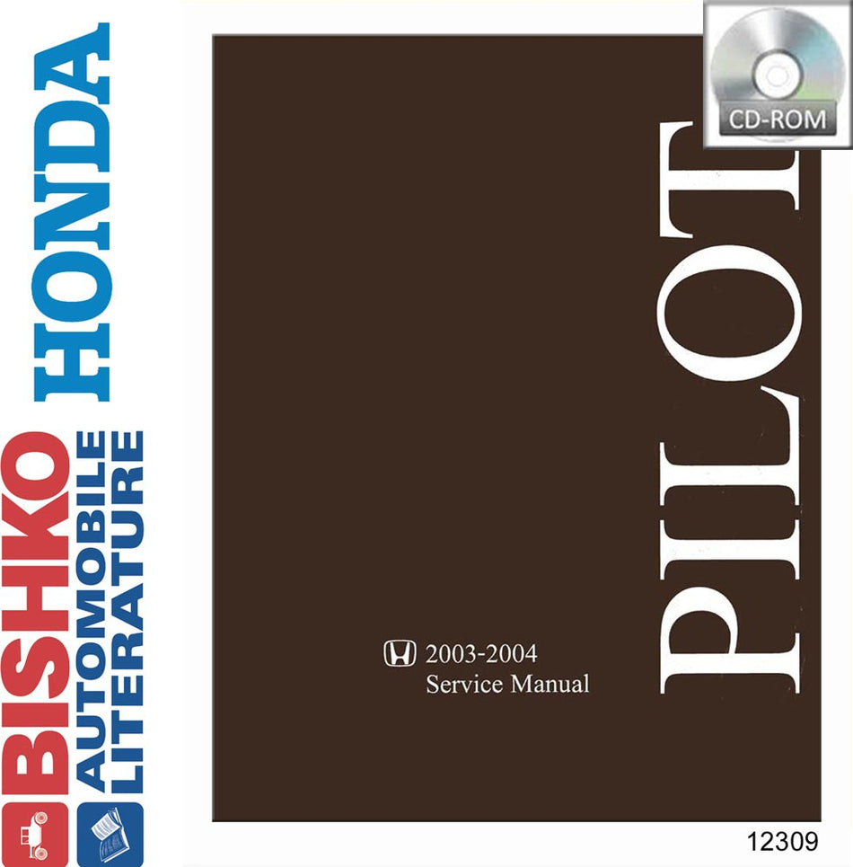 bishko automotive literature - Shop Service Repair Manual CD Engine Drivetrain Wiring OEM for The 2003 2004 Honda Pilot